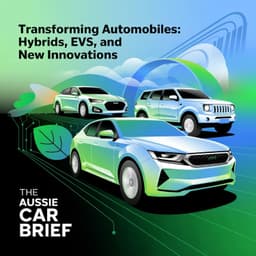 Cover art for Transforming Automobiles: Hybrids, EVs, and New Innovations