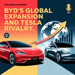 Cover art for BYD's Global Expansion and Tesla Rivalry